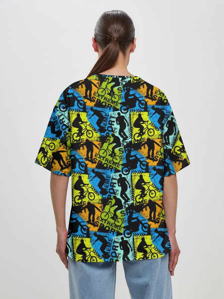 Женская футболка оверсайз / Extreme