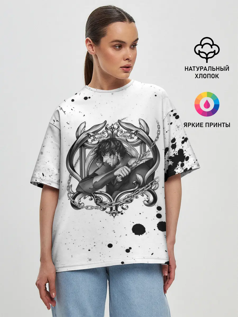 Женская футболка оверсайз / Castlevania | Trevor Belmont