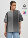 Женская футболка оверсайз / Skin Stripes