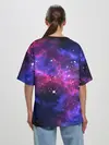 Женская футболка оверсайз / Distant space