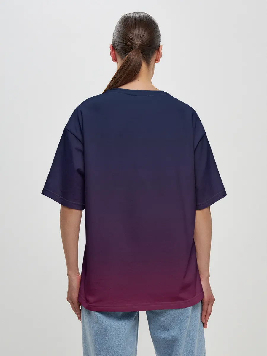 Женская футболка оверсайз / Джони