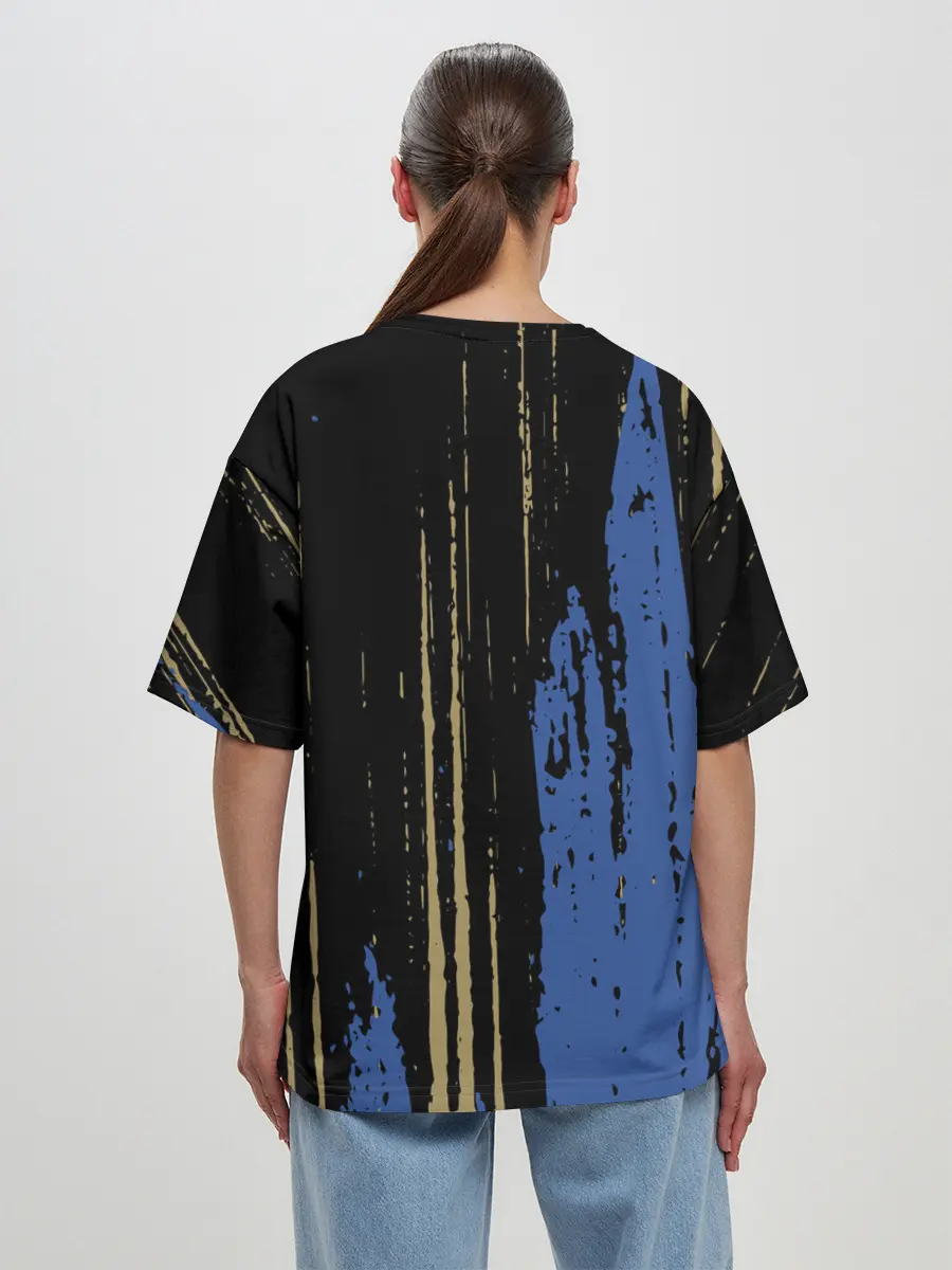 Женская футболка оверсайз / INTER.