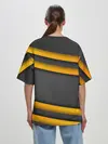 Женская футболка оверсайз / Желтые полосы