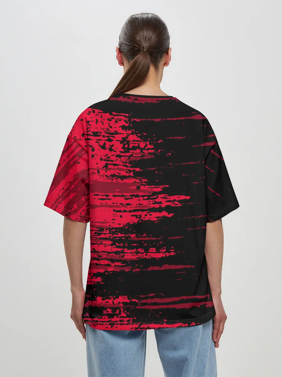 Женская футболка оверсайз / BAYERN MUNCHEN.