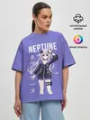 Женская футболка оверсайз / Нептун / Neptune