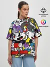 Женская футболка оверсайз / Cuphead
