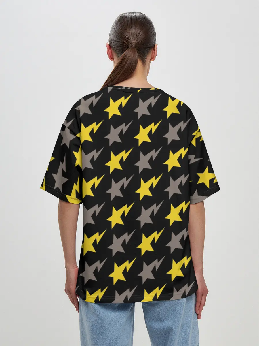 Женская футболка оверсайз / ChibiStar