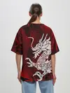 Женская футболка оверсайз / Chinese Dragon