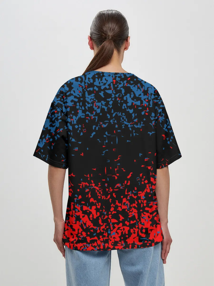 Женская футболка оверсайз / Сборная Чили