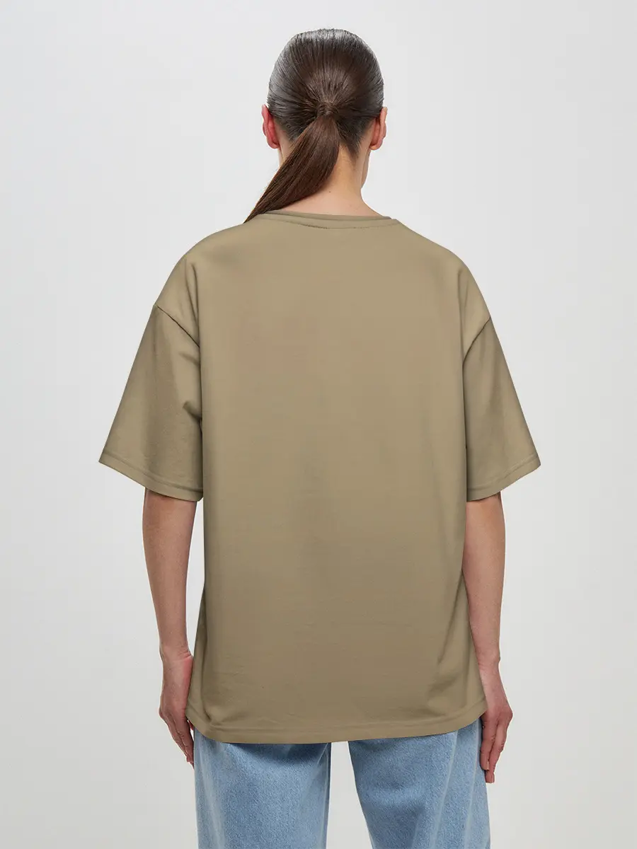 Женская футболка оверсайз / БЕССМЕРТНЫЙ ПОЛК | ФОРМА СССР