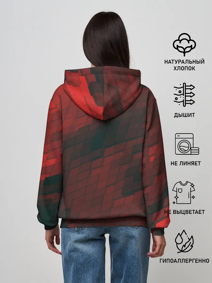 Женское худи / Minecraft Dungeons