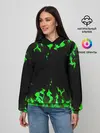 Женское худи / GREEN FIRE | ОГОНЬ