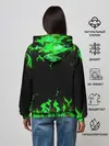 Женское худи / GREEN FIRE | ОГОНЬ