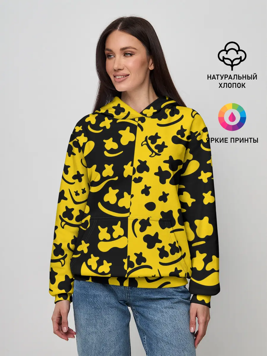 Женское худи / FORTNITE x MARSHMELLO