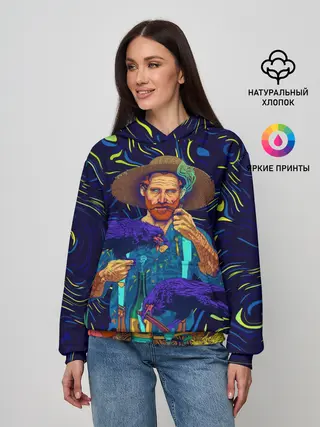 Женское худи / Ван Гог | Винсент