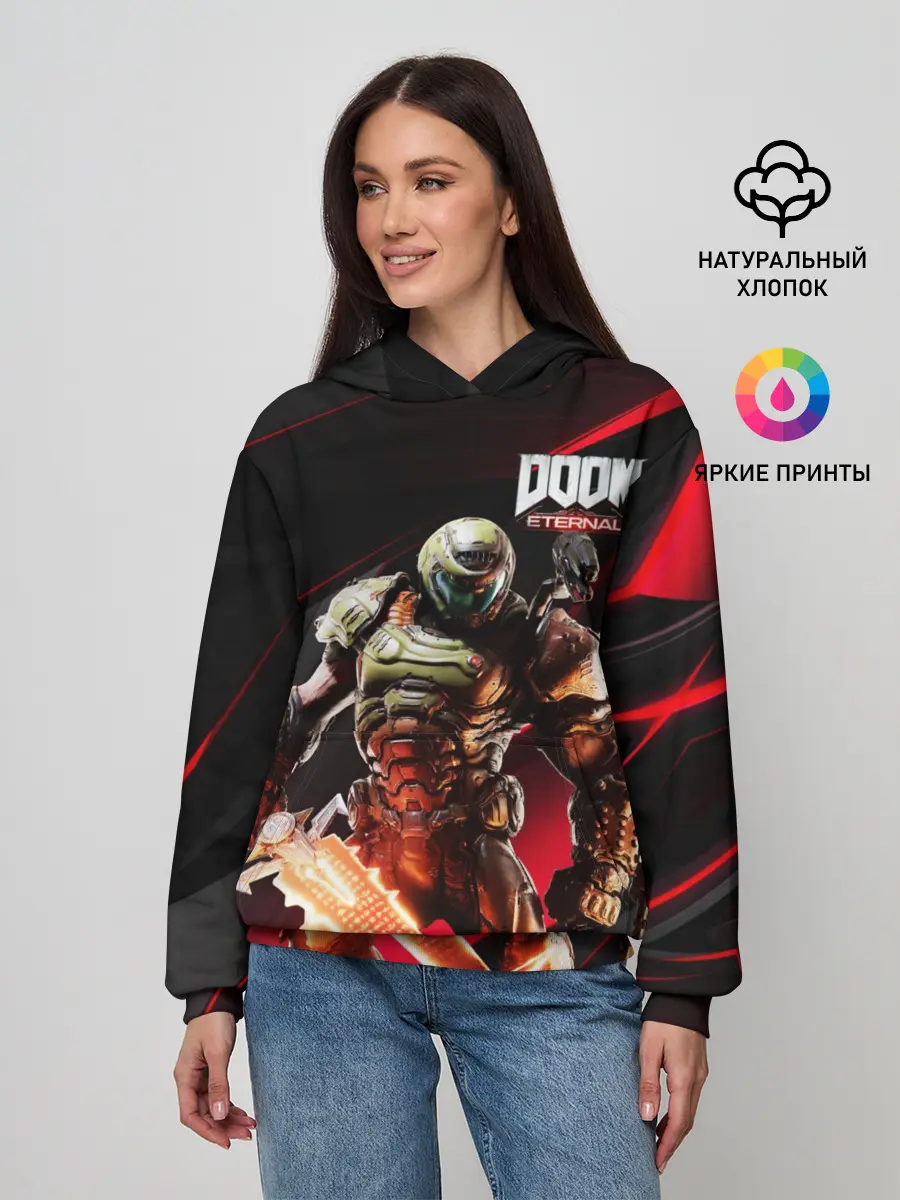 Женское худи / Doom | Eternal