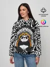 Женское худи / Мудрая Панда