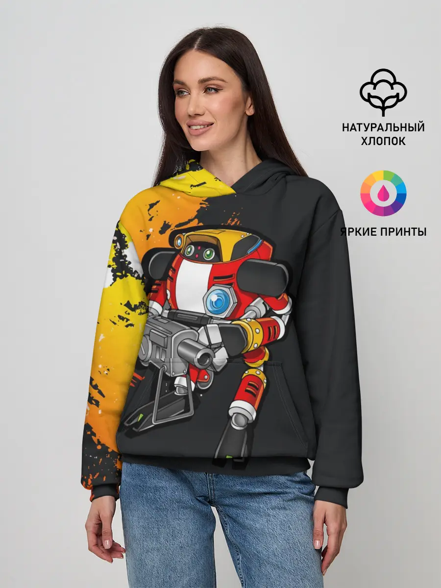 Женское худи / Sonic. E-102 Гамма