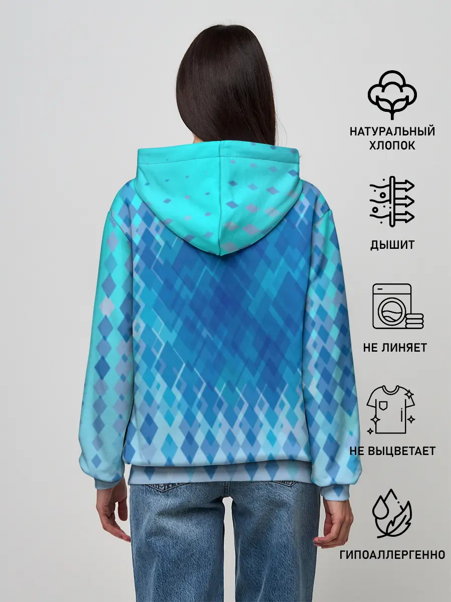 Женское худи / Metal Sonic