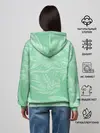 Женское худи / Изумрудный дракон