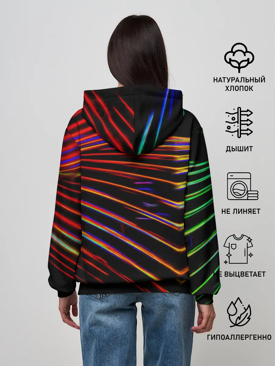 Женское худи / STRIPES COLOR