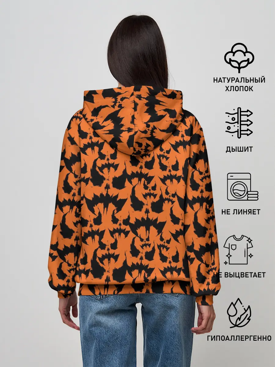 Женское худи / Scarecrow pattern