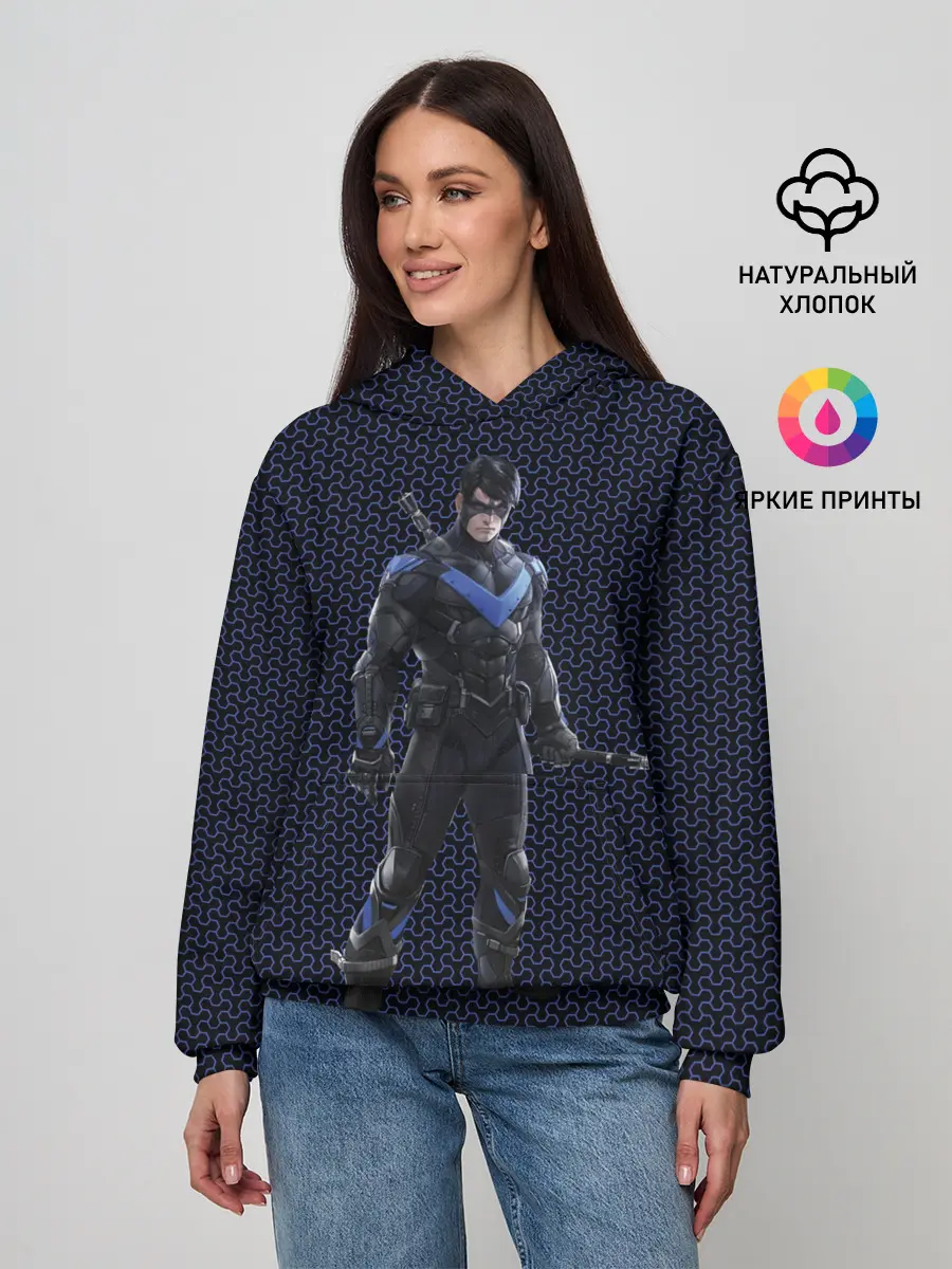 Женское худи / Nightwing