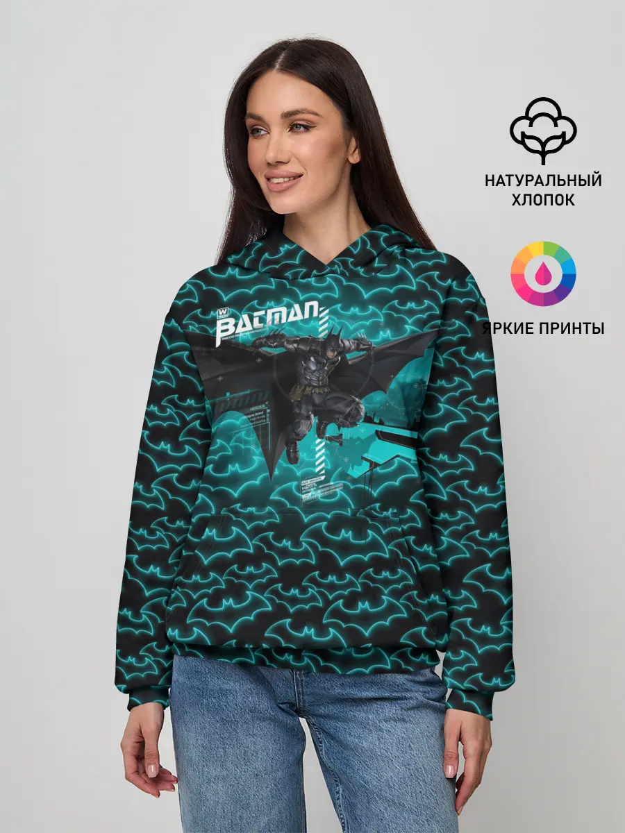 Женское худи / Batman: Arkham Knight