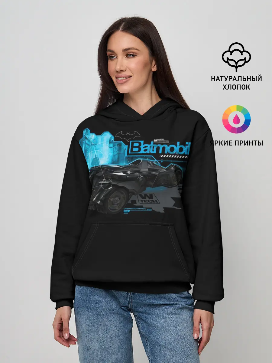 Женское худи / Batmobile