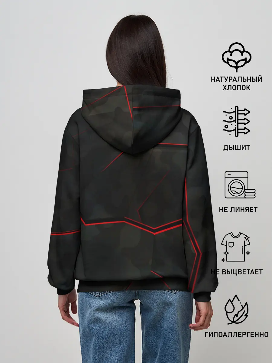 Женское худи / Valorant | Brimstone