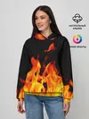 Женское худи / ОГНЕННЫЙ