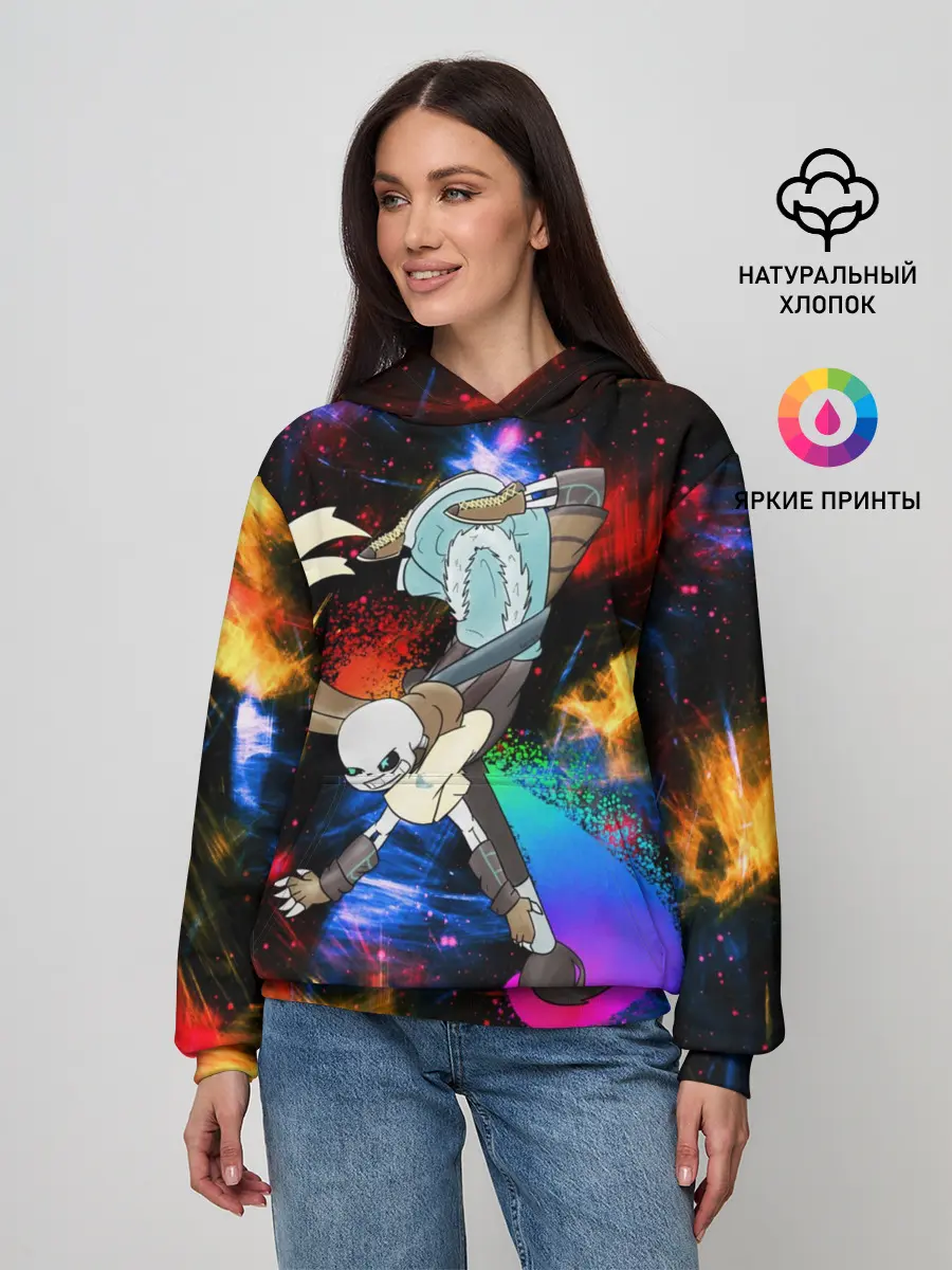 Женское худи / Санс | Undertale