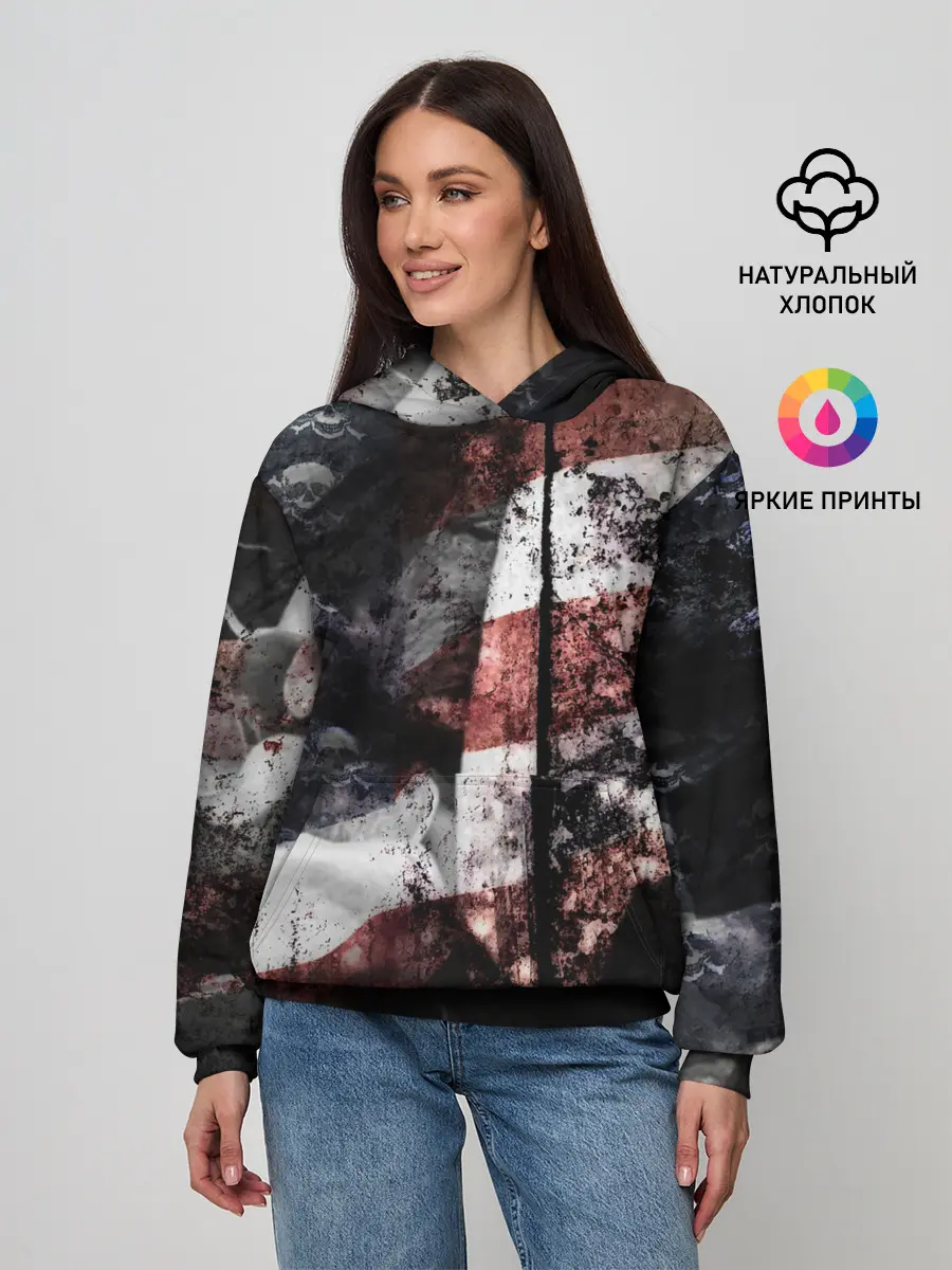 Женское худи / США