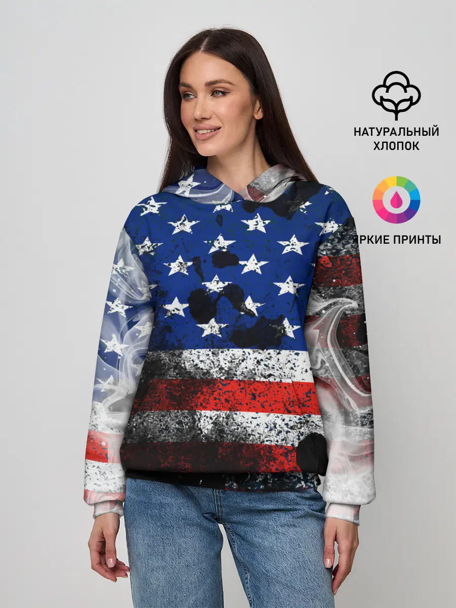 Женское худи / США