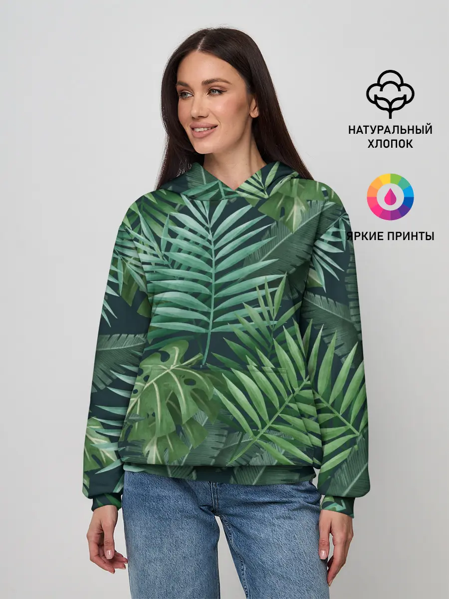 Женское худи / Тропики