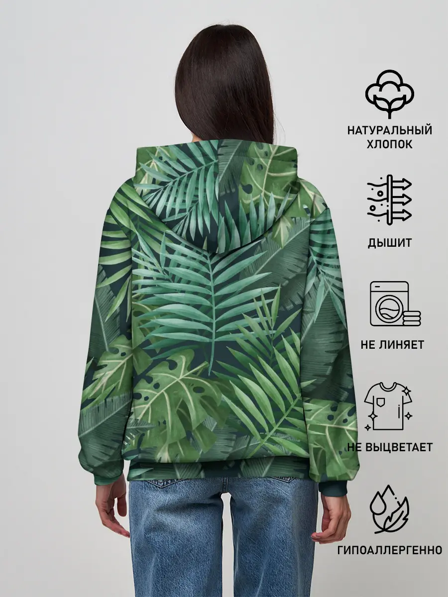Женское худи / Тропики