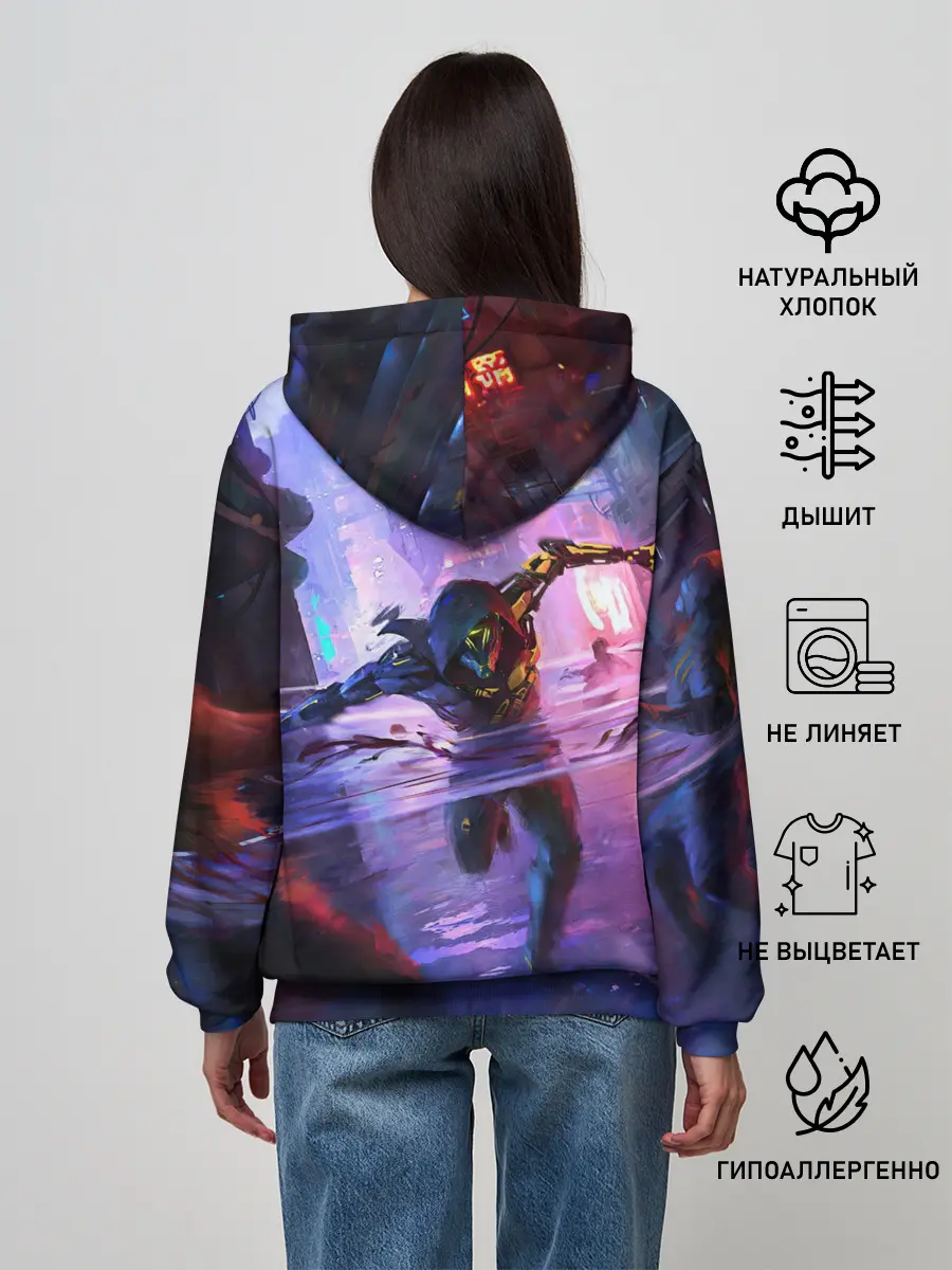 Женское худи / Ghostrunner