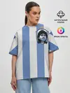 Женская футболка оверсайз / Диего Армандо Марадона D10S