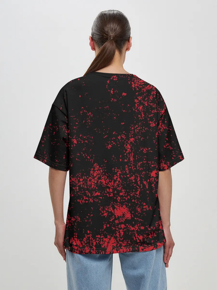 Женская футболка оверсайз / AMONG US