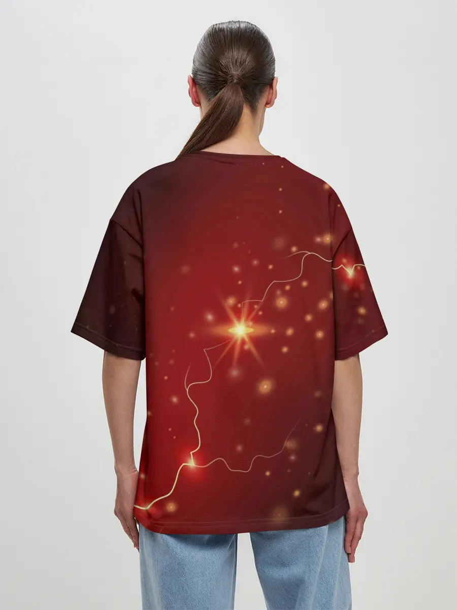 Женская футболка оверсайз / Hello Impostor.