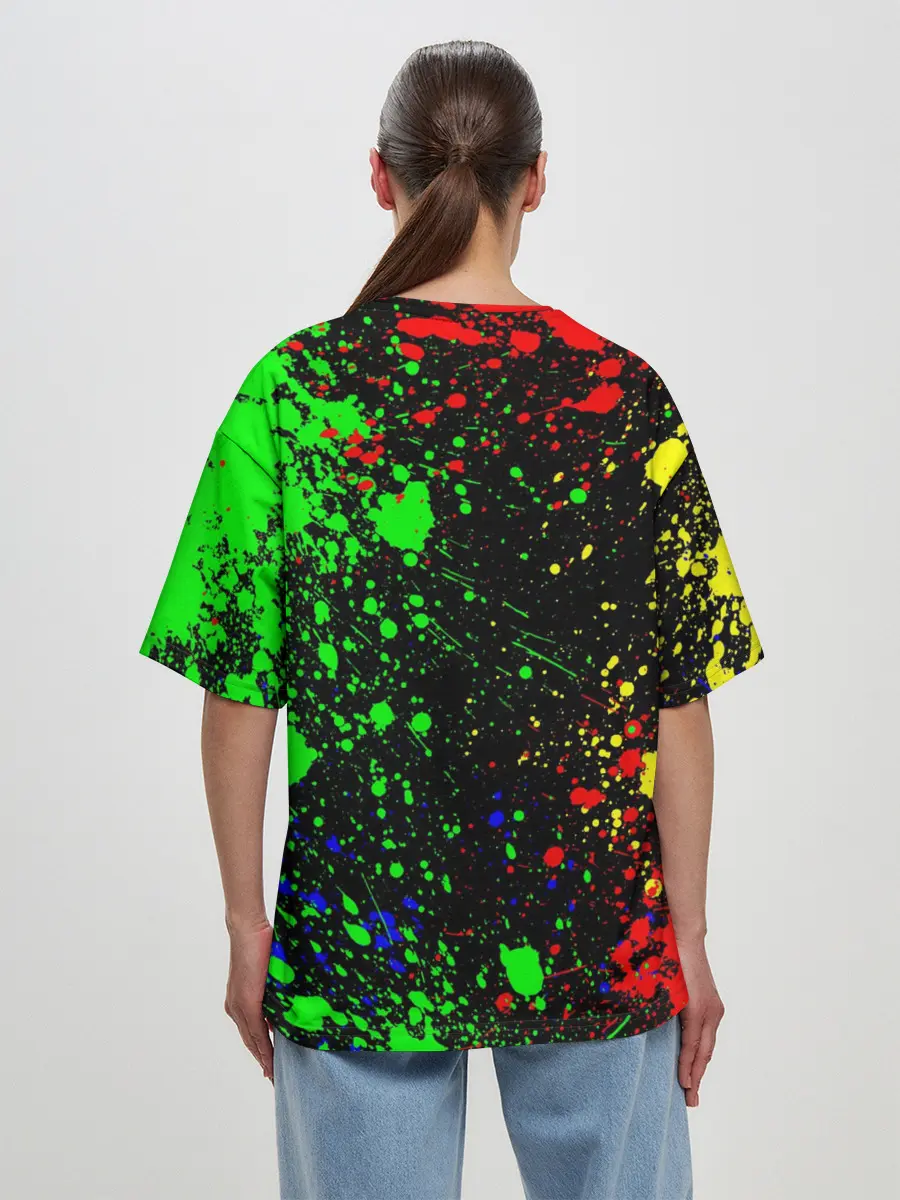 Женская футболка оверсайз / AMONG US