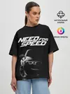 Женская футболка оверсайз / NEED FOR SPEED