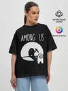 Женская футболка оверсайз / AMONG US