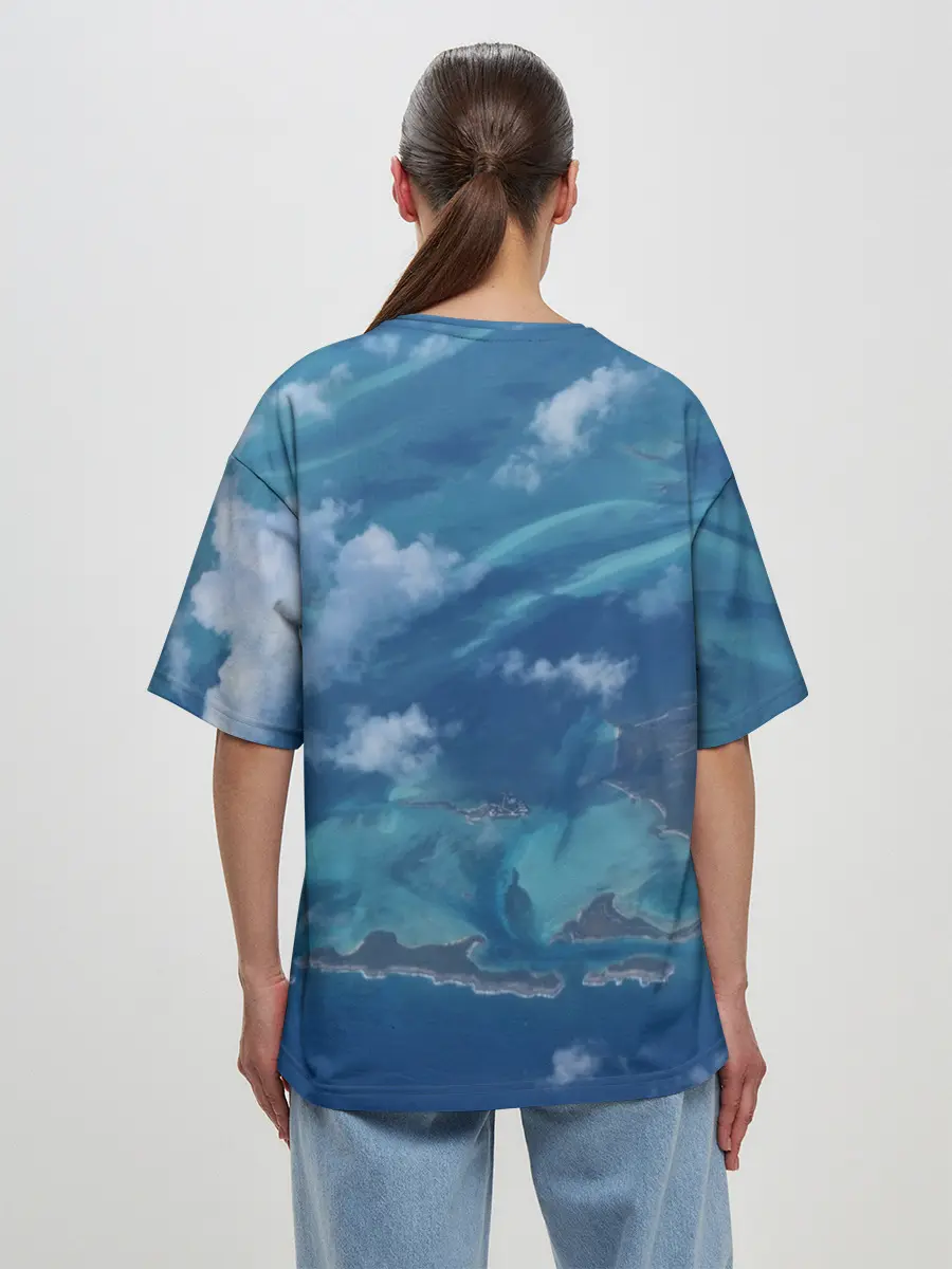 Женская футболка оверсайз / LISA BLACKPINK