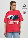 Женская футболка оверсайз / Jett