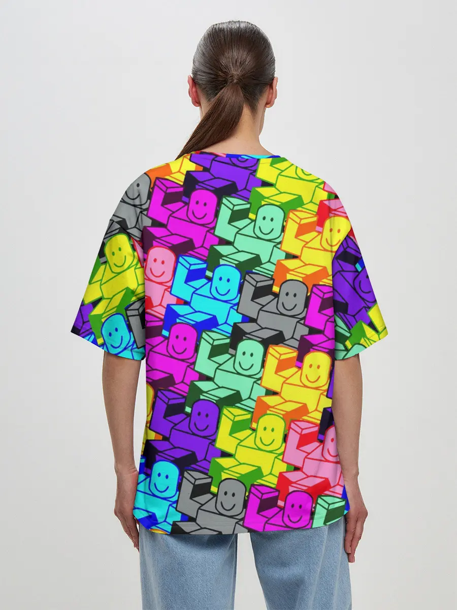 Женская футболка оверсайз / ROBLOX