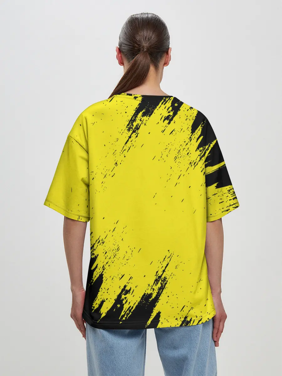 Женская футболка оверсайз / Cyberpunk 2077