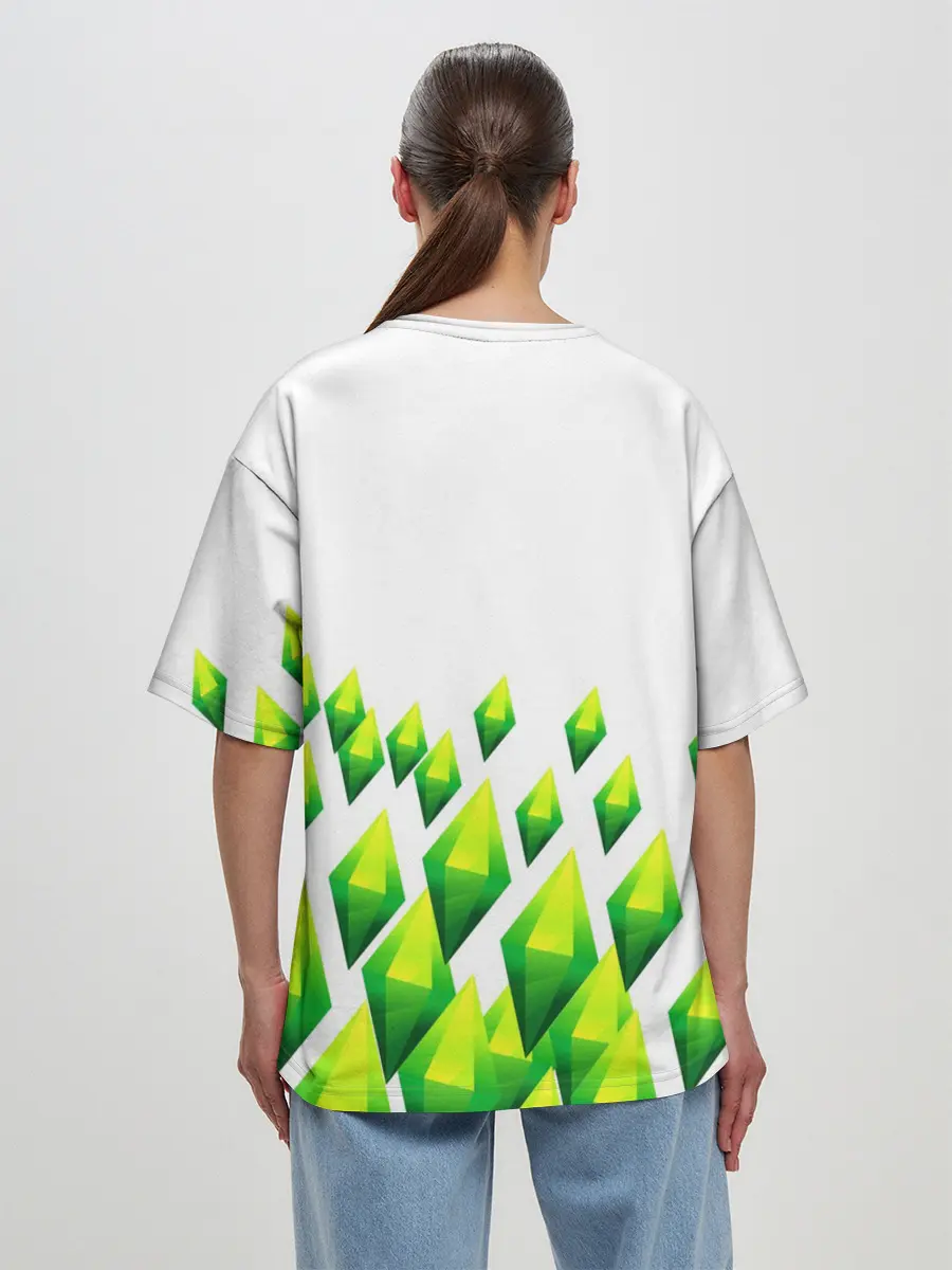 Женская футболка оверсайз / THE SIMS 4