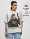 Женская футболка оверсайз / Киберпанк 2077