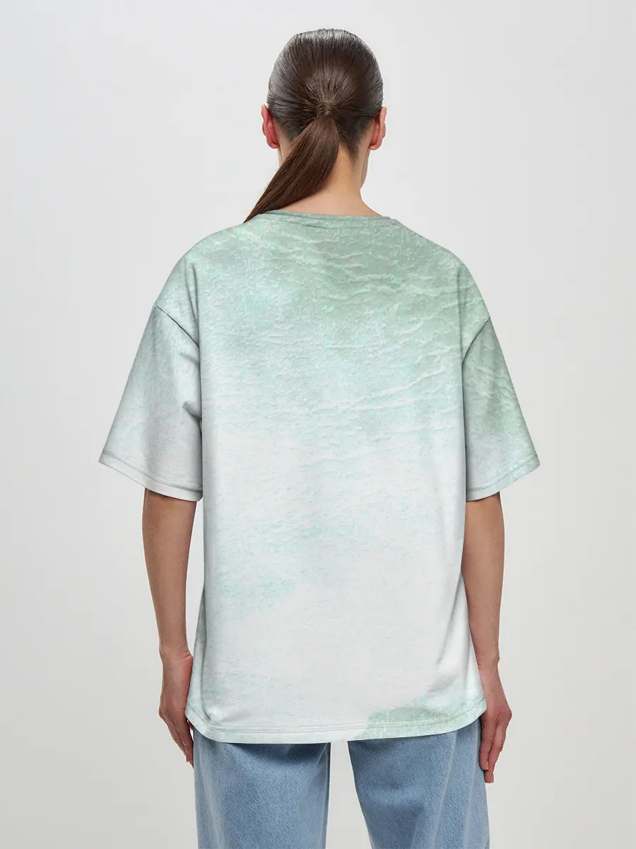 Женская футболка оверсайз / BAUER